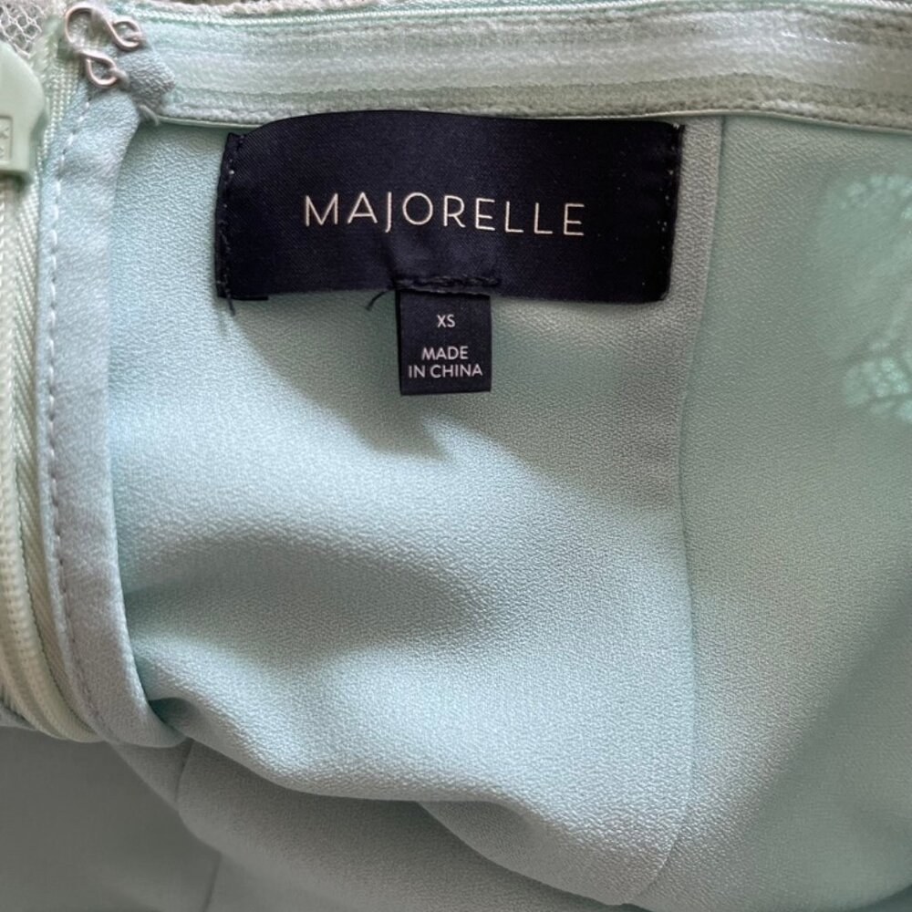MAJORELLE Zelda Fitz Gown in Light Green - Picture 5 of 5